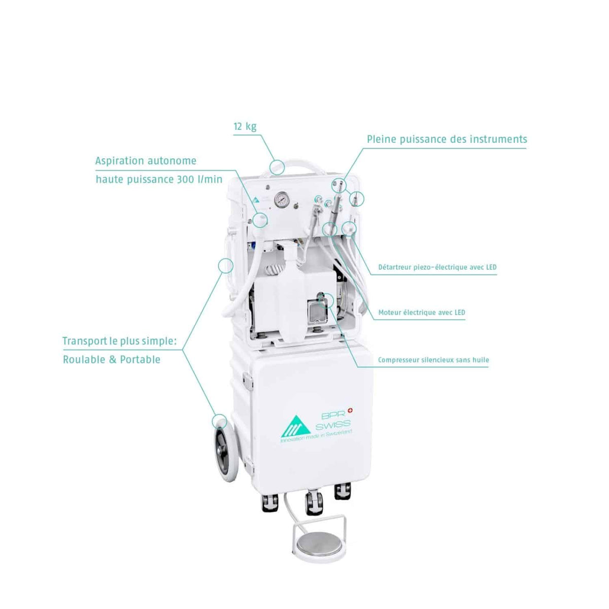 Smart-Port  Unité Dentaire Portable et Mobile