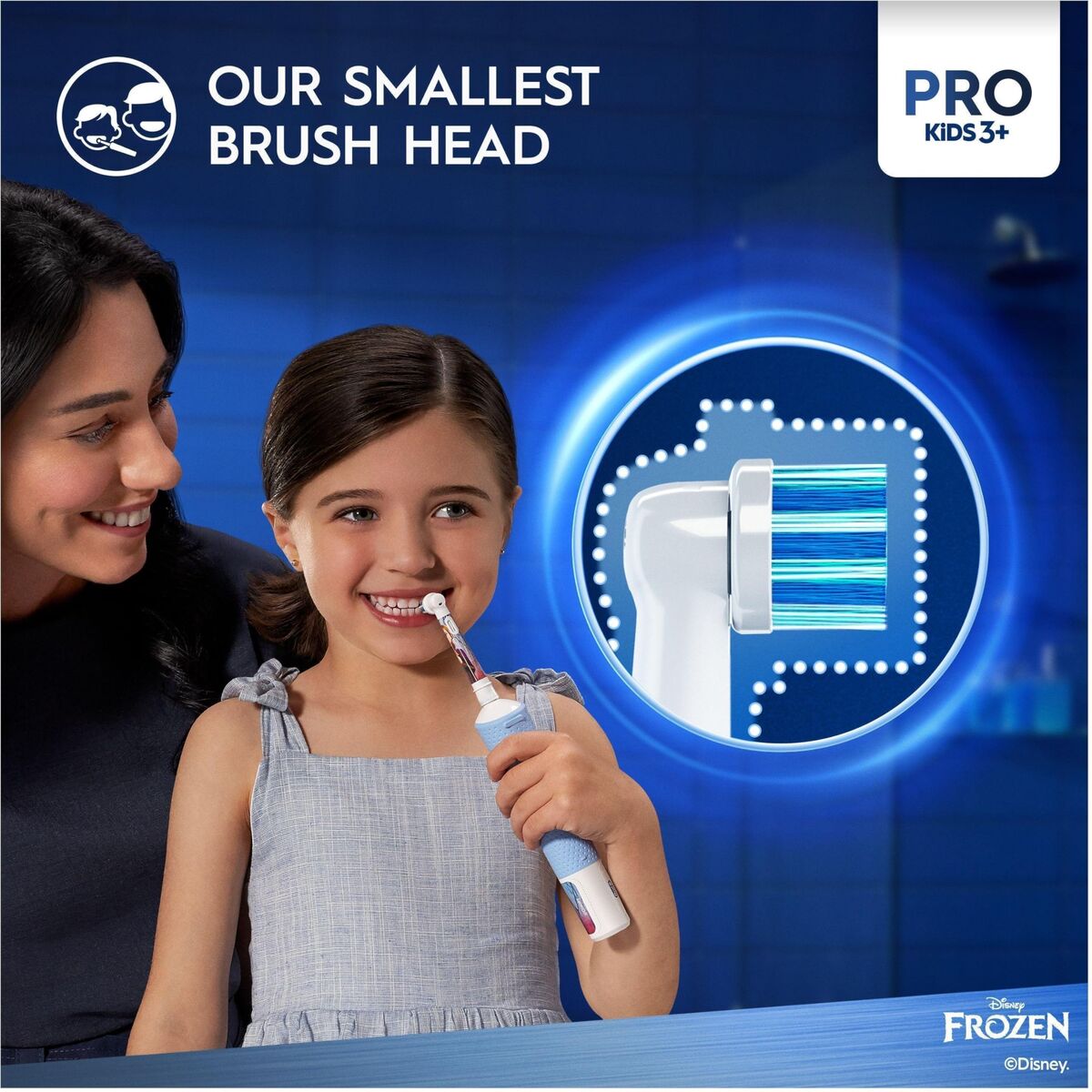 Brosse à dents électrique Oral-B Frozen Multicouleur (2 Pièces) (2 Unités)